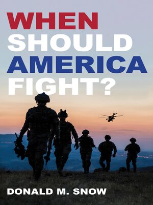 cover image of When Should America Fight?